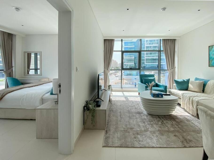 1 Bedroom 65M2, Infinity Pool, West Beach, Noise Insulation Дубай Экстерьер фото