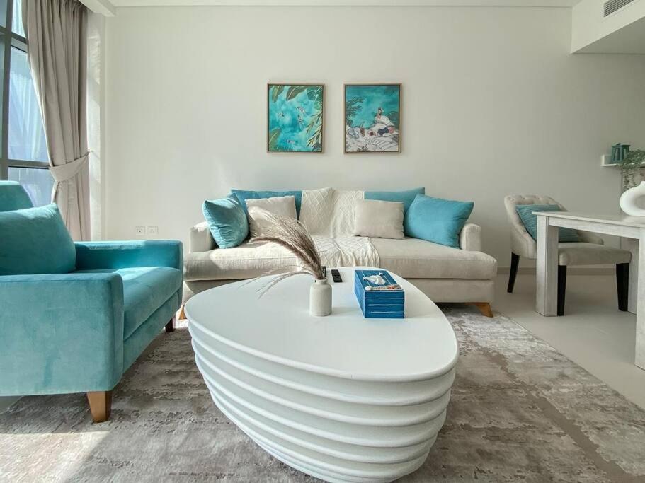 1 Bedroom 65M2, Infinity Pool, West Beach, Noise Insulation Дубай Экстерьер фото